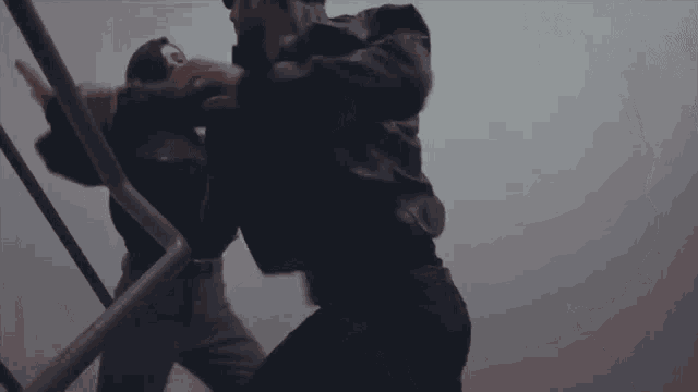 Meriçaral Fight GIF - Meriçaral Fight Stairs GIFs