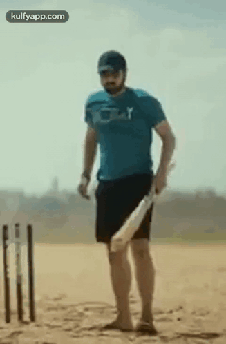 Playing Cricket.Gif GIF - Playing Cricket Harish Kalyan Actor GIFs