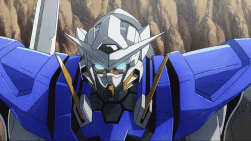 Gundam Exia Disappear Gundam 00 GIF - Gundam Exia Disappear Gundam Gundam 00 GIFs