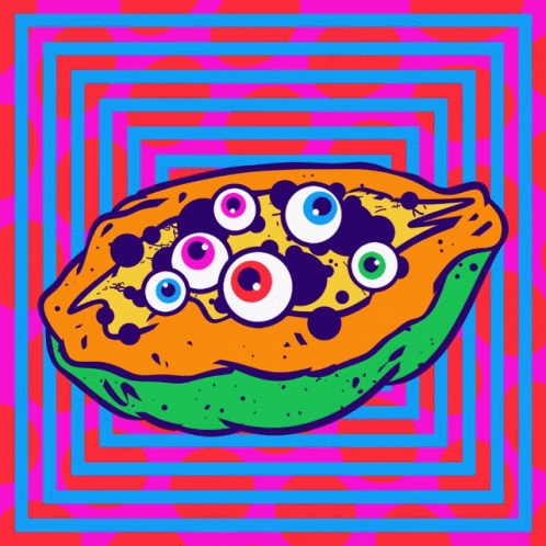 Papaya Fruit GIF - Papaya Fruit Eyes GIFs