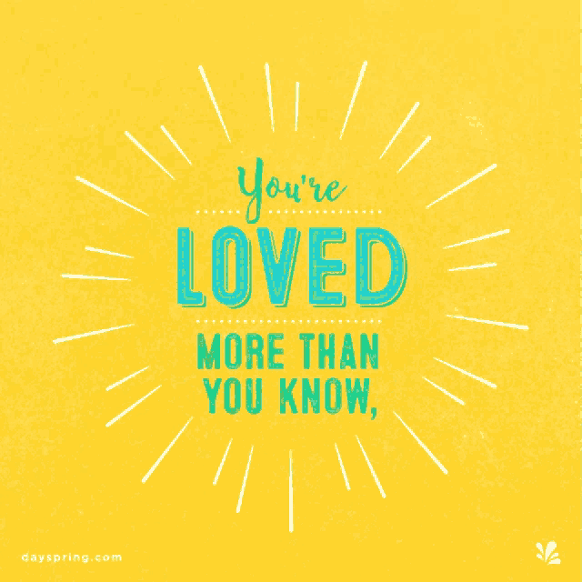 a yellow background with the words " and you 're beautiful "