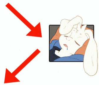 a stuffed bunny is sitting next to a drawing of a rabbit sleeping