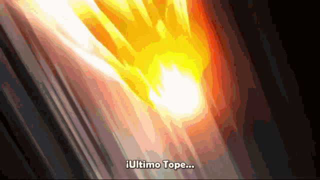a video game screen says ultimo tope in a foreign language