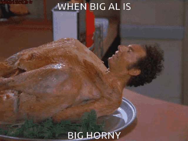 Big Al Seinfeld GIF - Big Al Seinfeld Kramer Chicken GIFs