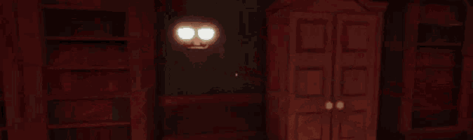 a close up of a cartoon character 's mouth and teeth with a purple stain on it