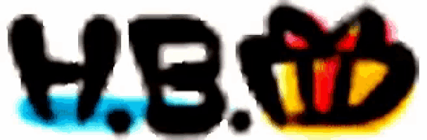 a blurry picture of the word hb.tv