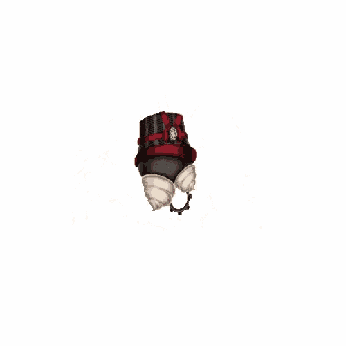 a computer generated image of a spider with red and black lipsticks