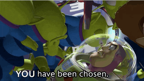 I Have Been Chosen Claw GIF - I Have Been Chosen Claw Toy Story GIFs