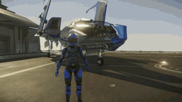 Star Citizen Bow GIF - Star Citizen Bow At Your Service GIFs