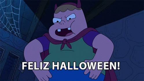 Feliz Halloween Clarence Wendle GIF - Feliz Halloween Clarence Wendle Clarence GIFs