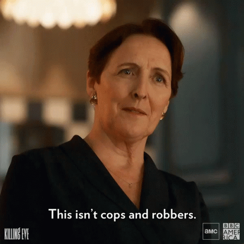 This Isnt Cops And Robbers Not A Game GIF - This Isnt Cops And Robbers Not A Game Serious GIFs