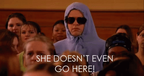 Mean Meangirls GIF - Mean Meangirls Not Go Here GIFs