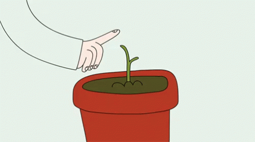 Planting A Plant GIF - Plant Planting Cartoon GIFs