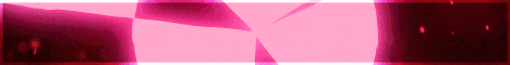 a pink and red background with a white border and a triangle in the middle .