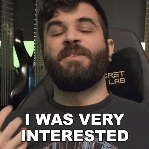 I Was Very Interested Andrew Baena GIF - I Was Very Interested Andrew Baena It Really Fascinates Me GIFs