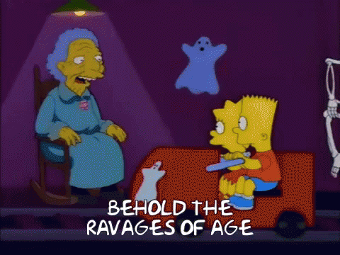 The Simpsons Ravages Of Age GIF - The Simpsons Ravages Of Age Old GIFs