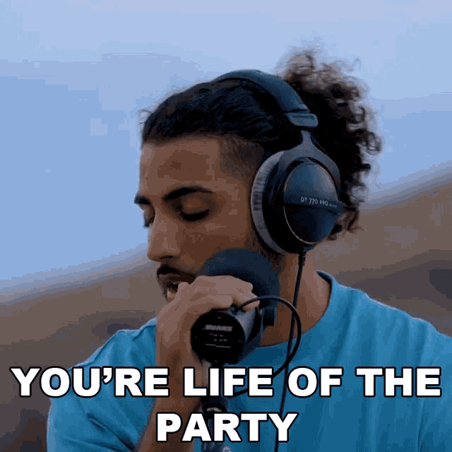 Youre Life Of The Party B Young GIF - Youre Life Of The Party B Young Last Night Song GIFs