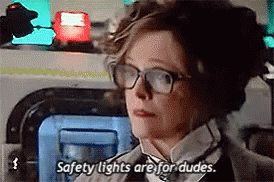 Ghostbusters Holtzy GIF - Ghostbusters Holtzy Safety Lights GIFs
