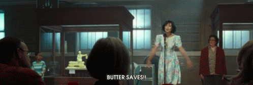 Thank You, Lord GIF - Butter Saves Funny Performing GIFs