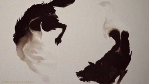 Wolf Art GIF - Wolf Art Ink GIFs