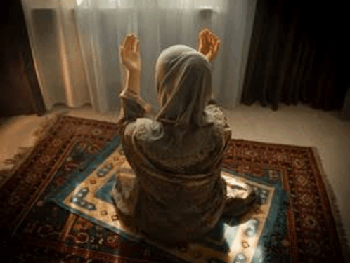 Islam Prayer GIF - Islam Prayer Woman Praying Namaz GIFs