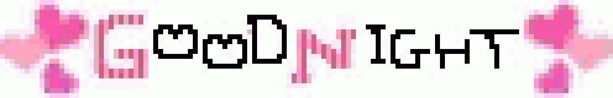 a blurred image of the words goodnight on a white background