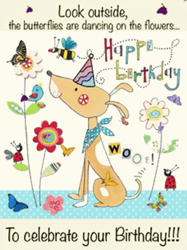 Happy Birthday Celebrate GIF - Happy Birthday Celebrate Dog GIFs