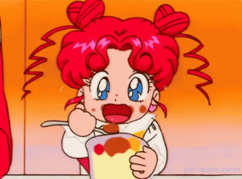 Sailor Moon Eat GIF - Sailor Moon Eat Chibi GIFs