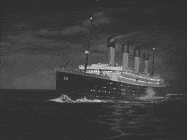 Titanic 1953 Titanic Retro Movie GIF - Titanic 1953 Titanic Retro Movie Titanic GIFs
