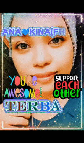a picture of a woman with the words ana kinach support each other