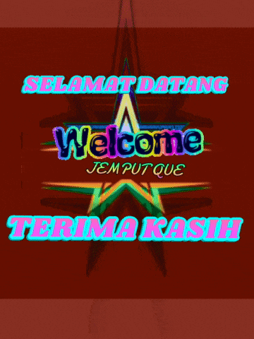a purple background with the words welcome jemputque