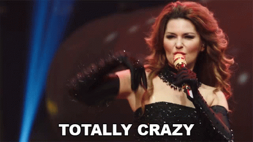 Totally Crazy Shania Twain GIF - Totally Crazy Shania Twain Man I Feel Like A Woman Song GIFs
