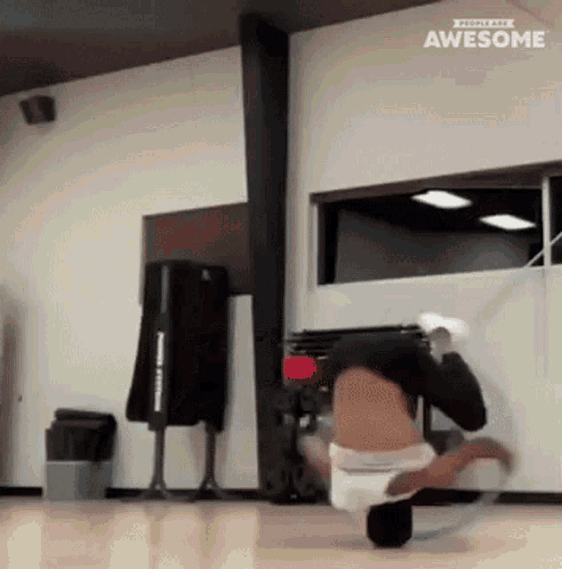 Spin People Are Awesome GIF - Spin People Are Awesome Headstand GIFs