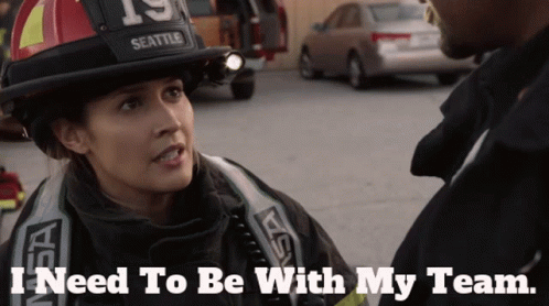 Station19 Andy Herrera GIF - Station19 Andy Herrera I Need To Be With My Team GIFs