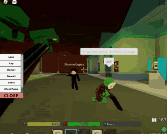 a screenshot of a video game with a close button in the lower right corner