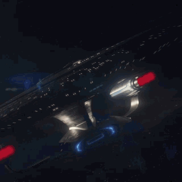 Giant Ship Star Trek Picard GIF - Giant Ship Star Trek Picard Incoming GIFs