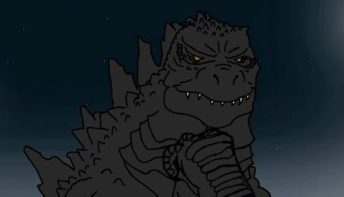 Godzilla Cracking GIF - Godzilla Cracking Knuckles GIFs