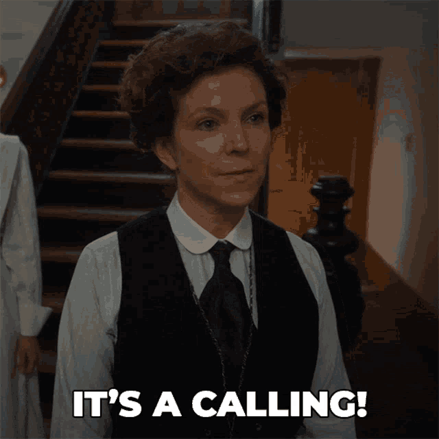 Its A Calling Murdoch Mysteries GIF - Its A Calling Murdoch Mysteries Life Mission GIFs