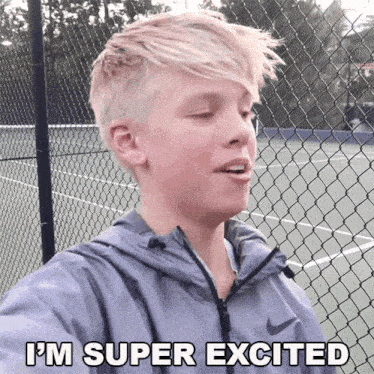 Im Super Excited Carson Lueders GIF - Im Super Excited Carson Lueders Im Very Thrilled GIFs
