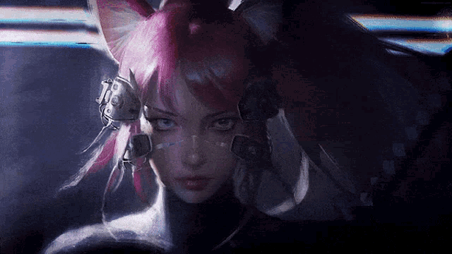 Cyberpunk Girl GIF - Cyberpunk Girl Samurai GIFs