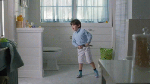 We Have A Situation Kid GIF - We Have A Situation Kid Toilet GIFs