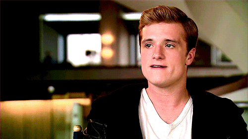 10. So You Have To Explain That You’re Not Mad, Angry, Or Even Bummed. GIF - Josh Hutcherson Lick Lips Lips GIFs