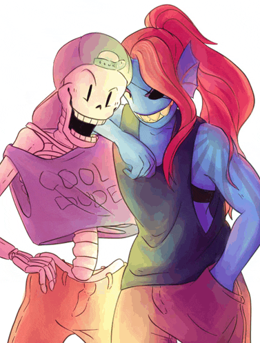 a drawing of a skeleton wearing a cool crude shirt