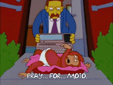 Simpsons Pray For Mojo GIF - Simpsons Pray For Mojo Monkey GIFs