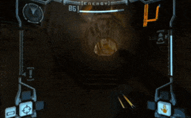 a video game screen shows a room with the number 86 on it