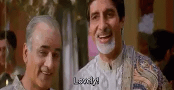 Lovely! GIF - Lovely Amitabh Bachhan GIFs