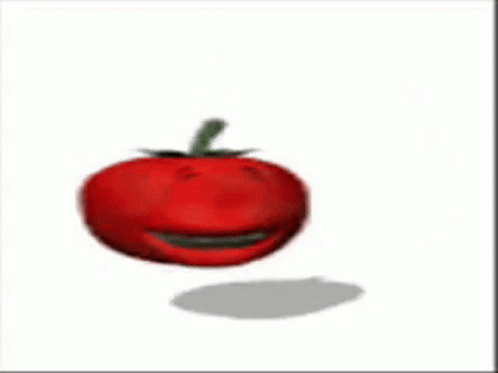 Bouncing Bouncing Tomato GIF - Bouncing Bouncing Tomato Happy Tomato GIFs