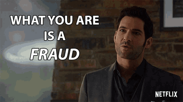 What You Are Is A Fraud Tom Ellis GIF - What You Are Is A Fraud Tom Ellis Lucifer Morningstar GIFs