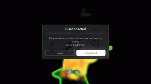 Roblox Disconnected GIF - Roblox Disconnected Rockpat GIFs