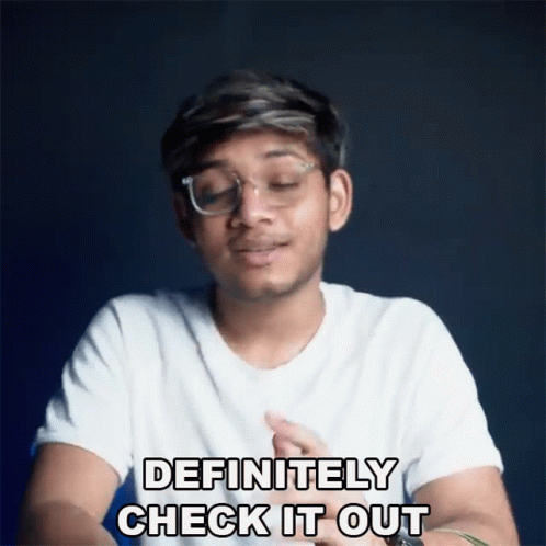 Definitely Check It Out Anubhav Roy GIF - Definitely Check It Out Anubhav Roy Definitely Find Out More GIFs